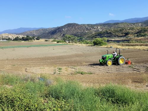 Regeneration - Field with Tractor | Sage Farms
